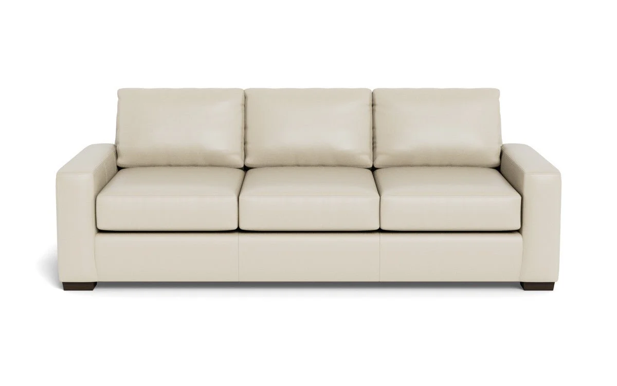 Mas Mesa 101" Deep Leather Estate Sofa - Image 32