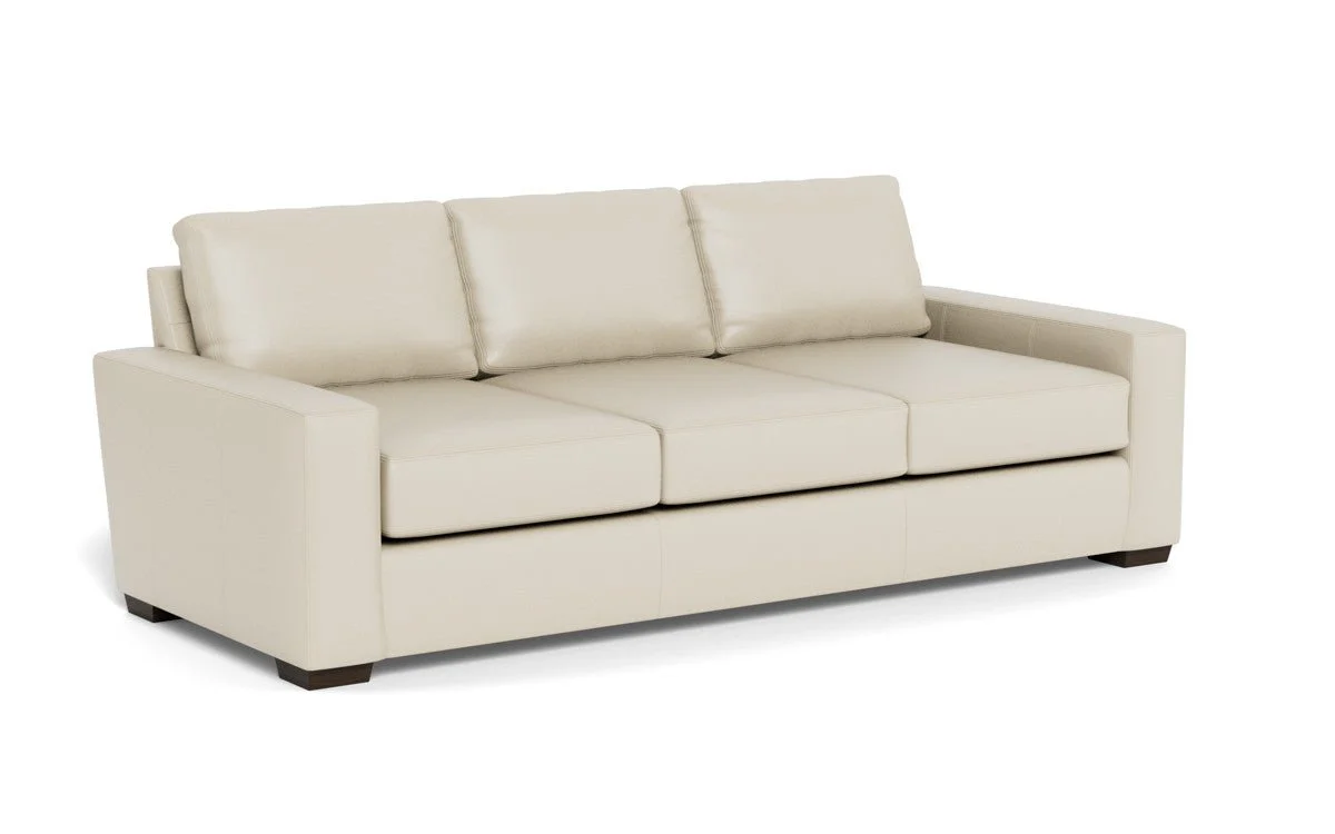 Mas Mesa 101" Deep Leather Estate Sofa - Image 33