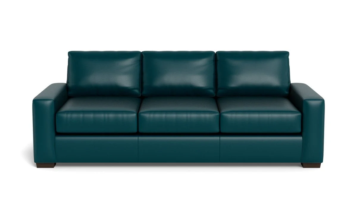 Mas Mesa 101" Deep Leather Estate Sofa - Image 38