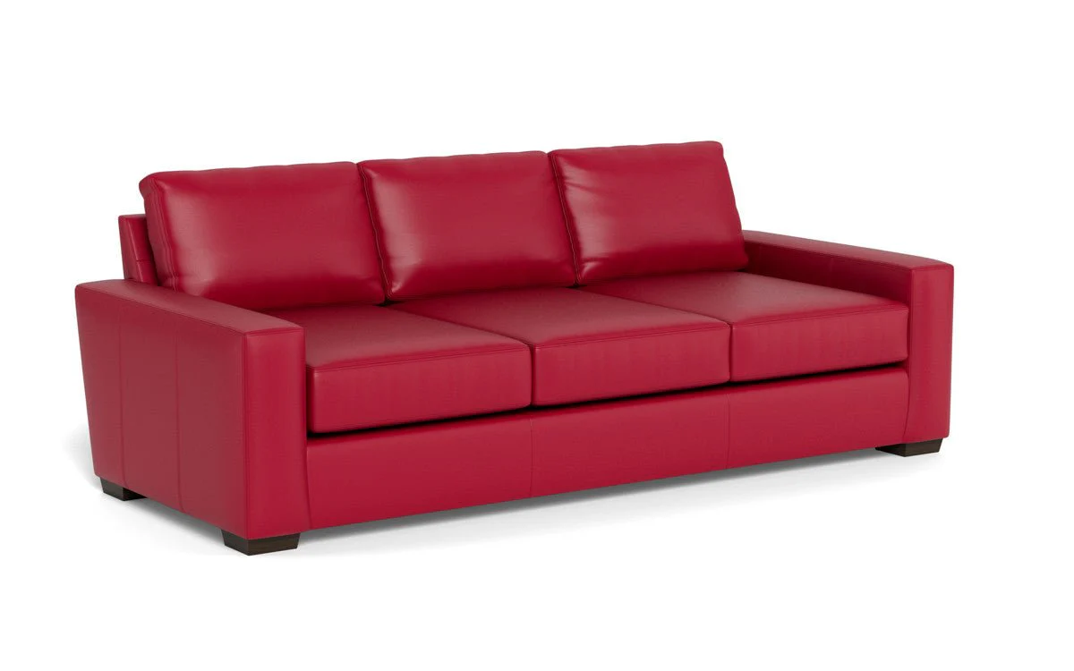 Mas Mesa 101" Deep Leather Estate Sofa - Image 45