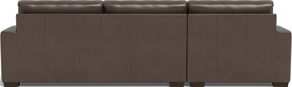 Mas Mesa 123" Deep Leather Left Chaise Sectional - Image 13