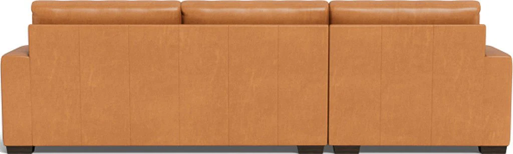 Mas Mesa 123" Deep Leather Left Chaise Sectional - Image 19