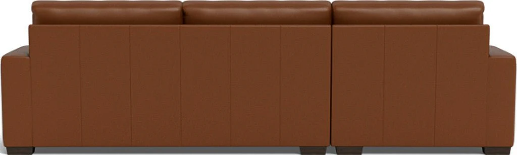 Mas Mesa 123" Deep Leather Left Chaise Sectional - Image 28