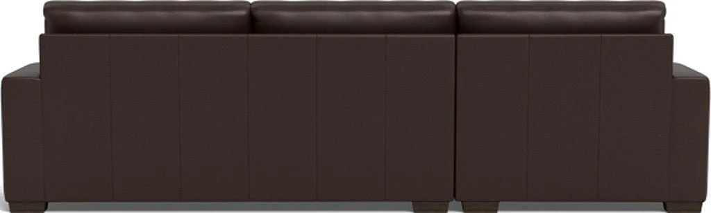 Mas Mesa 123" Deep Leather Left Chaise Sectional - Image 37