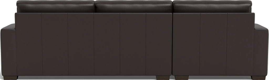 Mas Mesa 123" Deep Leather Left Chaise Sectional - Image 43