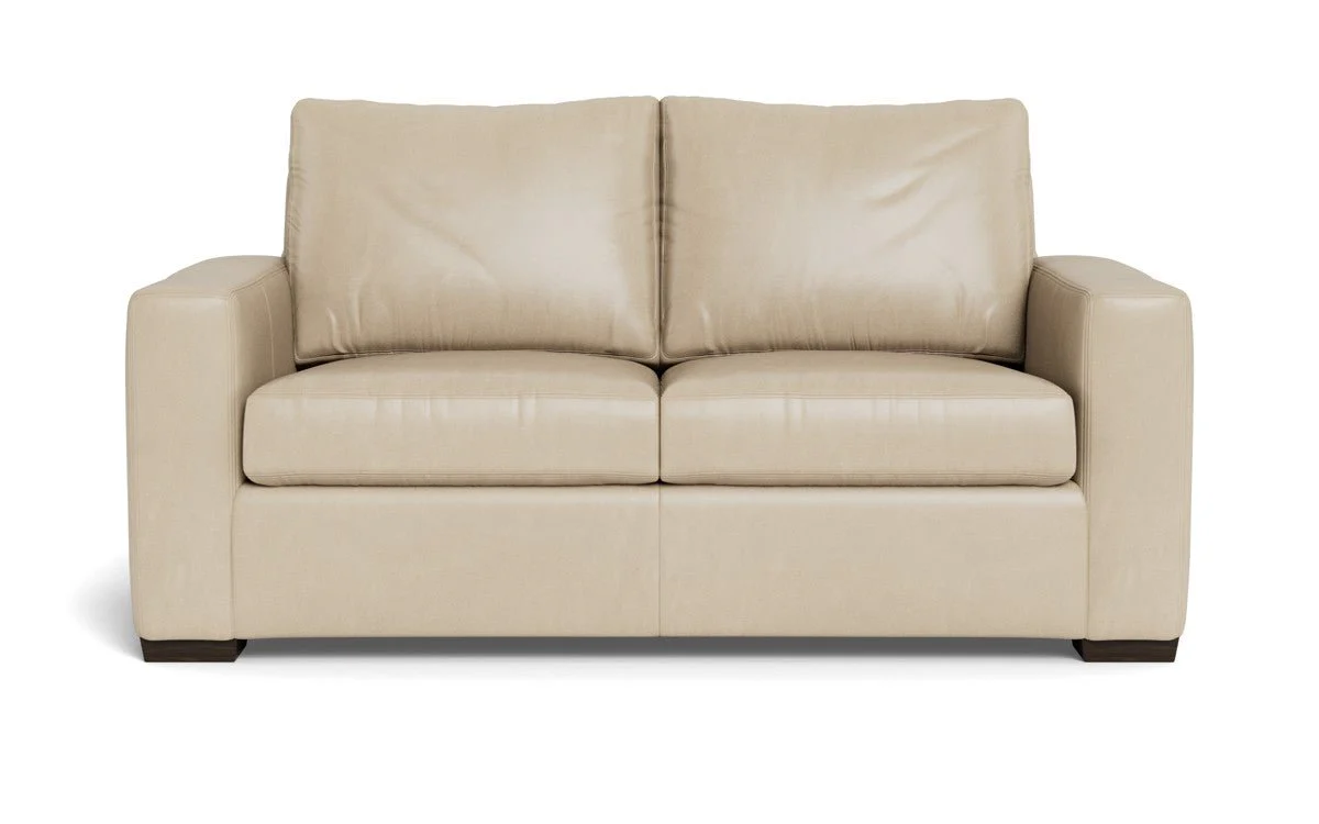 Mas Mesa 72" Deep Leather Loveseat - Image 14