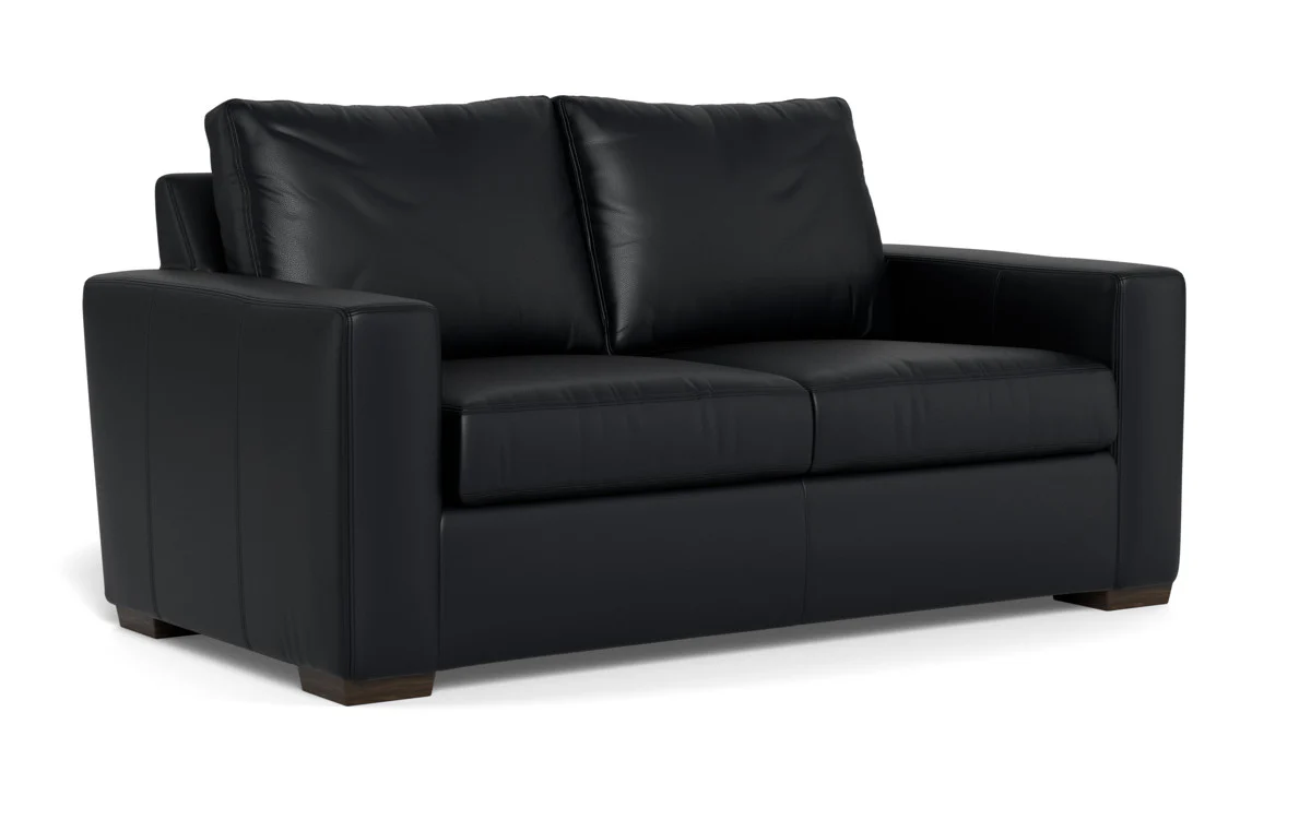 Mas Mesa 72" Deep Leather Loveseat - Image 21