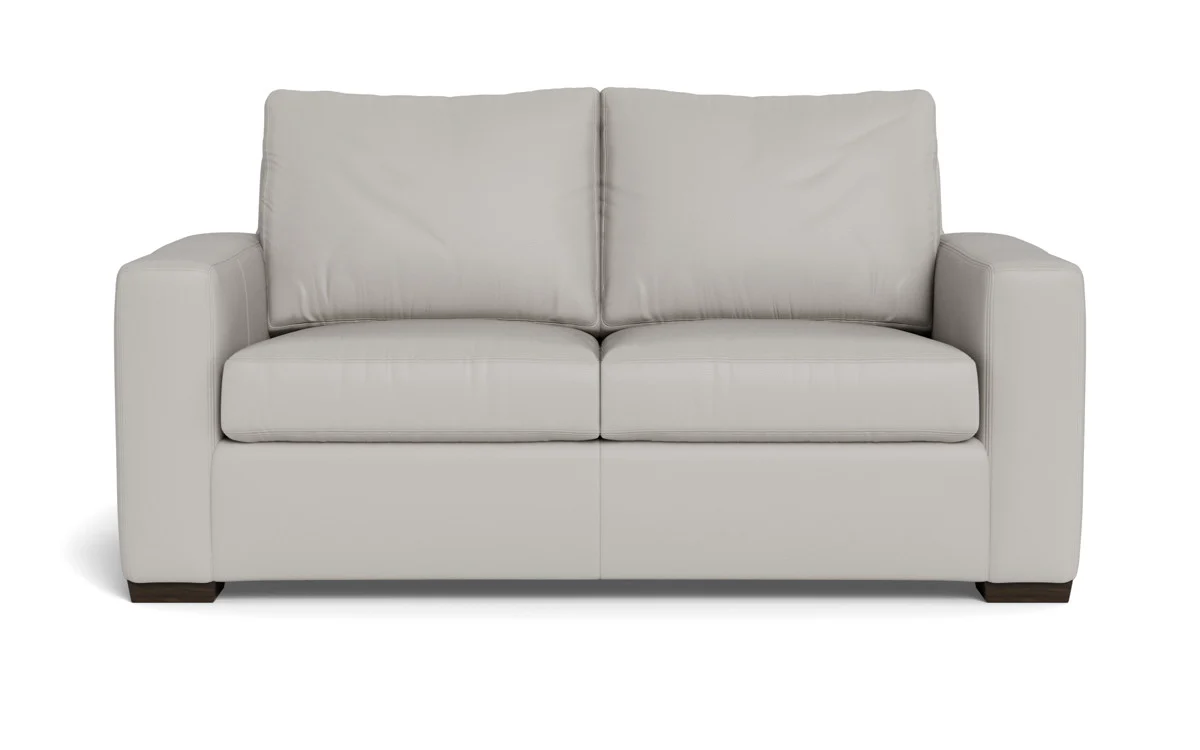 Mas Mesa 72" Deep Leather Loveseat - Image 23