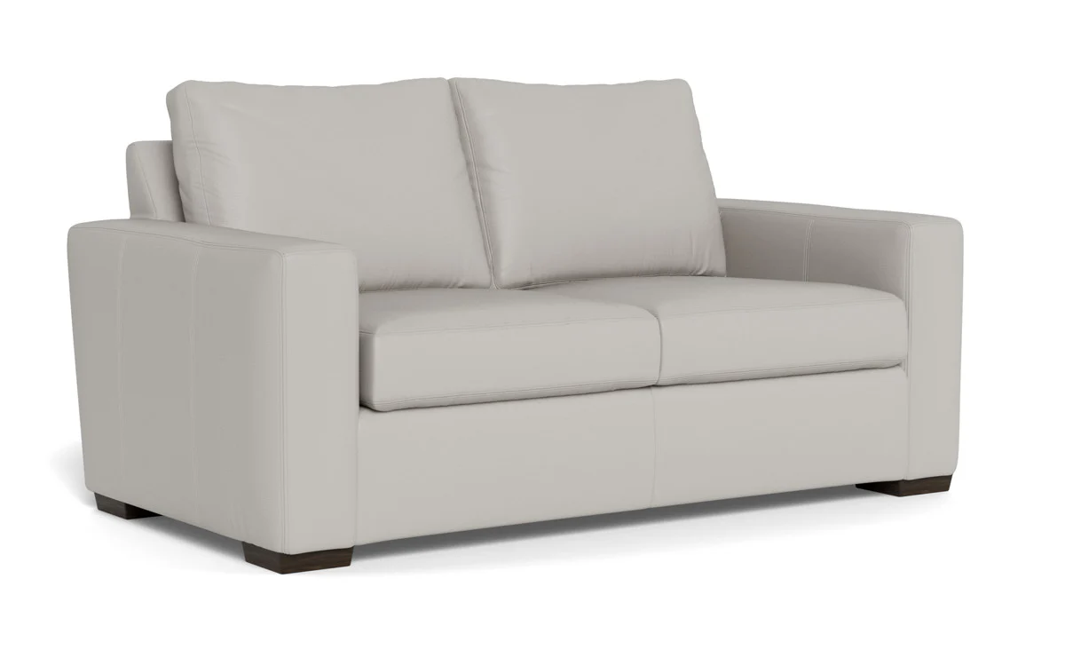 Mas Mesa 72" Deep Leather Loveseat - Image 24