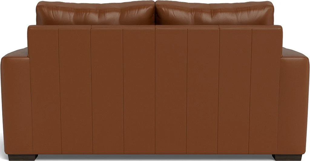 Mas Mesa 72" Deep Leather Loveseat - Image 28