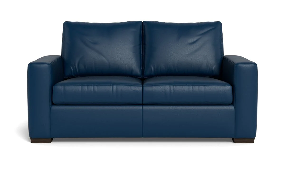 Mas Mesa 72" Deep Leather Loveseat - Image 29