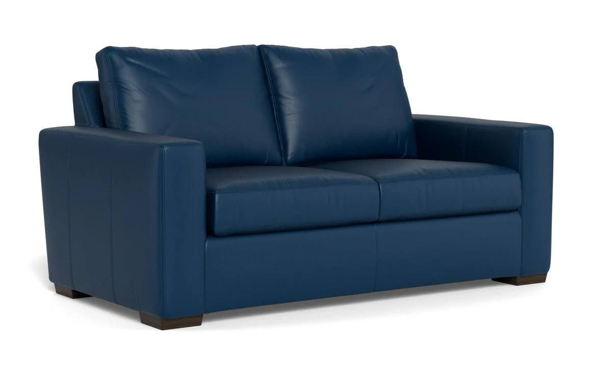 Mas Mesa 72" Deep Leather Loveseat - Image 30