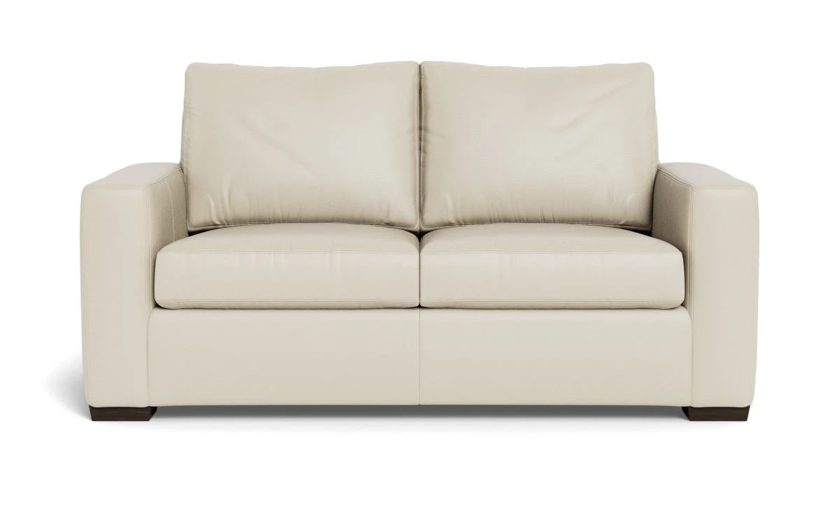 Mas Mesa 72" Deep Leather Loveseat - Image 32