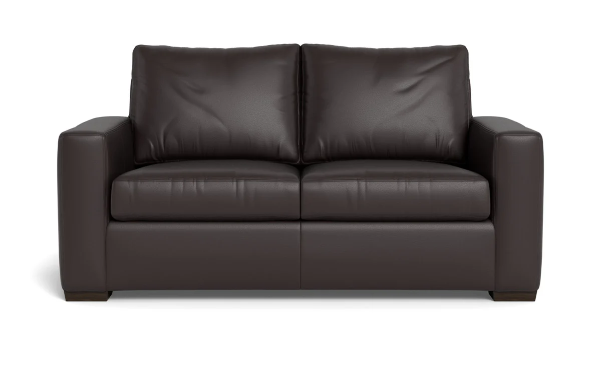 Mas Mesa 72" Deep Leather Loveseat - Image 41