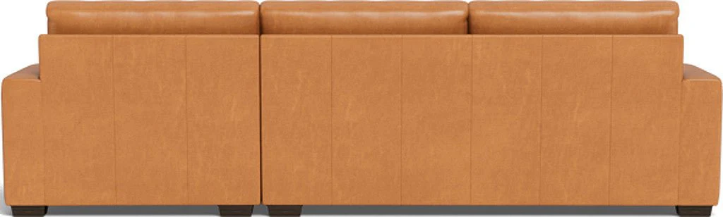 Mas Mesa 123" Deep Leather Right Chaise Sectional - Image 19