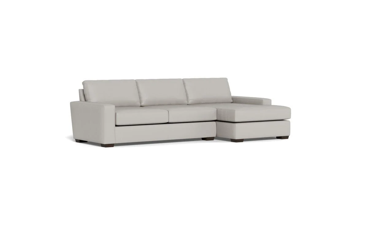 Mas Mesa 123" Deep Leather Right Chaise Sectional - Image 24