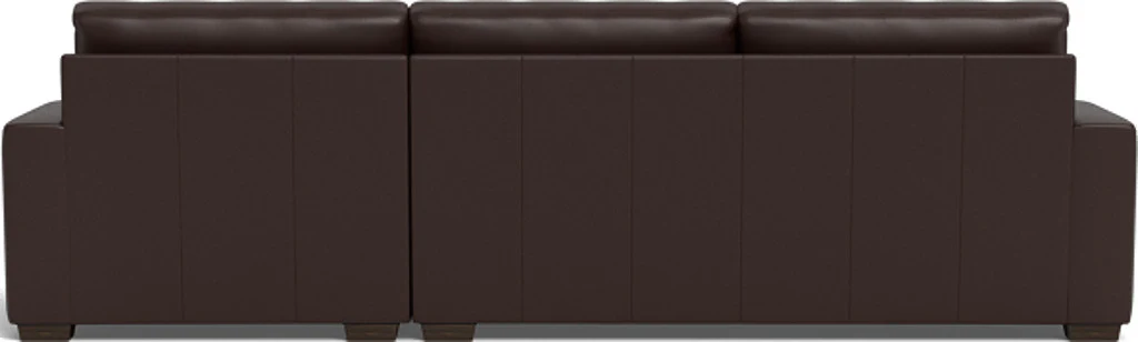 Mas Mesa 123" Deep Leather Right Chaise Sectional - Image 37