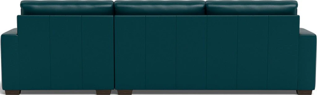 Mas Mesa 123" Deep Leather Right Chaise Sectional - Image 40