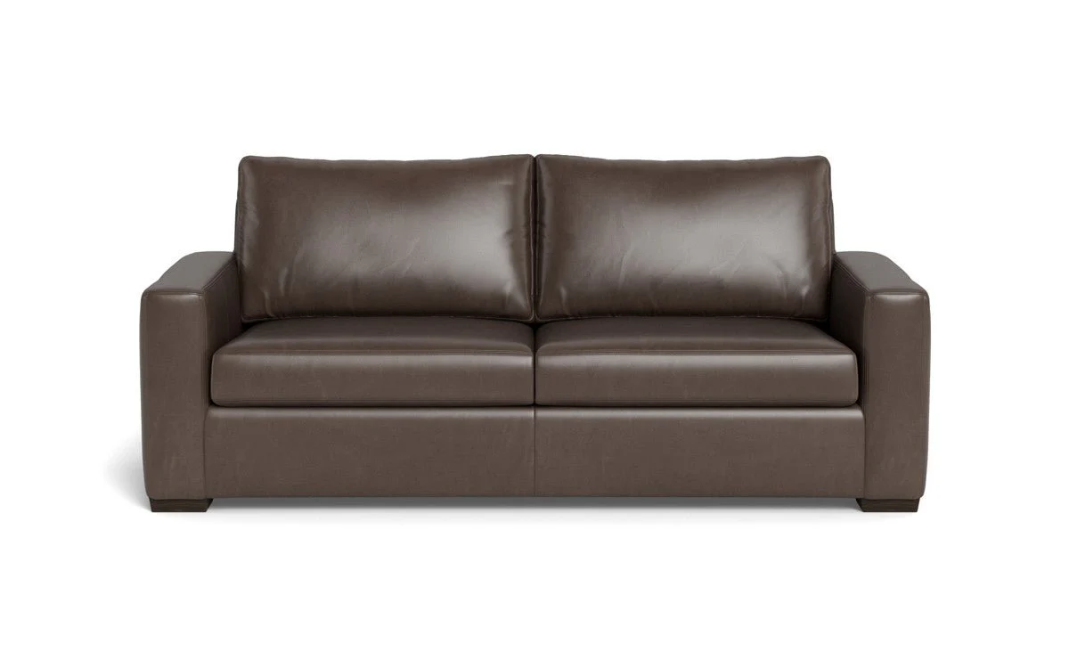 Mas Mesa 88" Deep Leather Sofa - Image 11