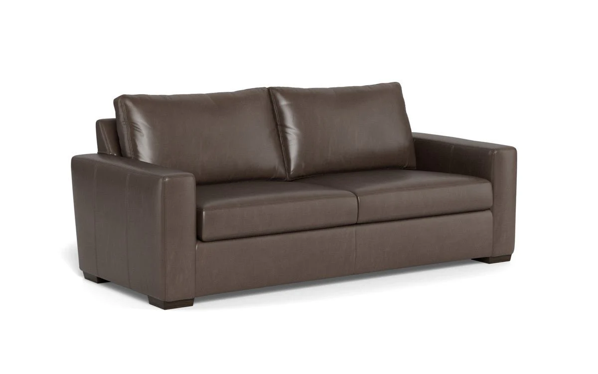 Mas Mesa 88" Deep Leather Sofa - Image 12