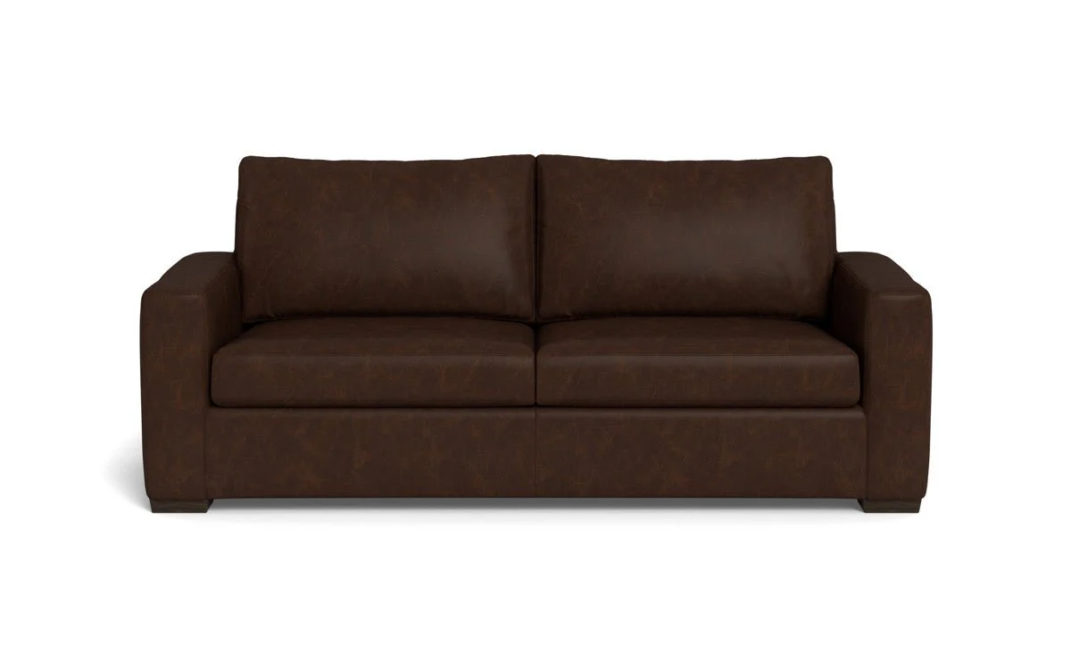 Mas Mesa 88" Deep Leather Sofa - Image 3