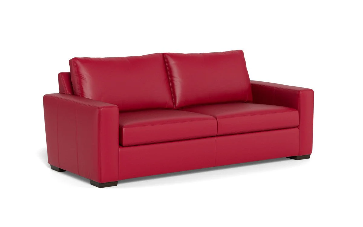 Mas Mesa 88" Deep Leather Sofa - Image 45