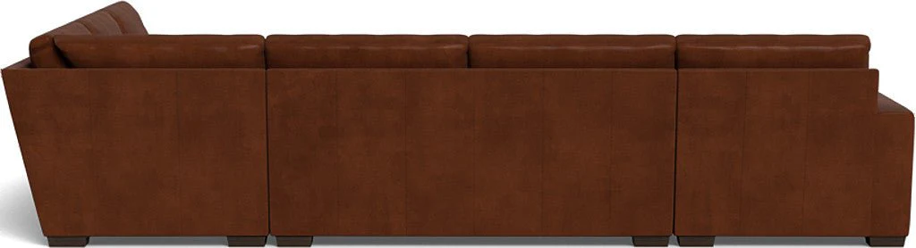 Mas Mesa 162" Deep Leather Corner Sectionals w. Left Chaise - Image 10
