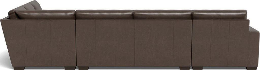 Mas Mesa 162" Deep Leather Corner Sectionals w. Left Chaise - Image 13