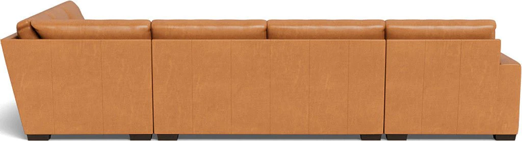 Mas Mesa 162" Deep Leather Corner Sectionals w. Left Chaise - Image 19