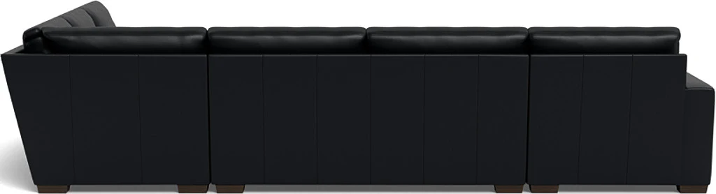 Mas Mesa 162" Deep Leather Corner Sectionals w. Left Chaise - Image 22