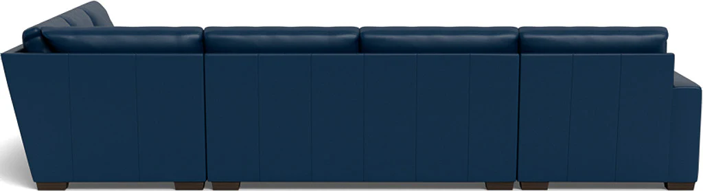 Mas Mesa 162" Deep Leather Corner Sectionals w. Left Chaise - Image 31