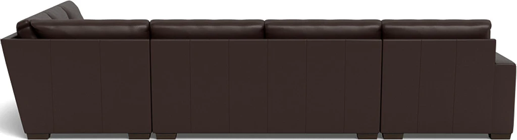 Mas Mesa 162" Deep Leather Corner Sectionals w. Left Chaise - Image 37