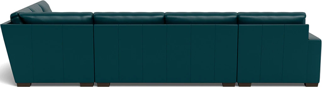 Mas Mesa 162" Deep Leather Corner Sectionals w. Left Chaise - Image 40