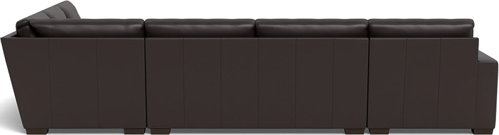 Mas Mesa 162" Deep Leather Corner Sectionals w. Left Chaise - Image 43
