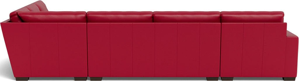 Mas Mesa 162" Deep Leather Corner Sectionals w. Left Chaise - Image 46