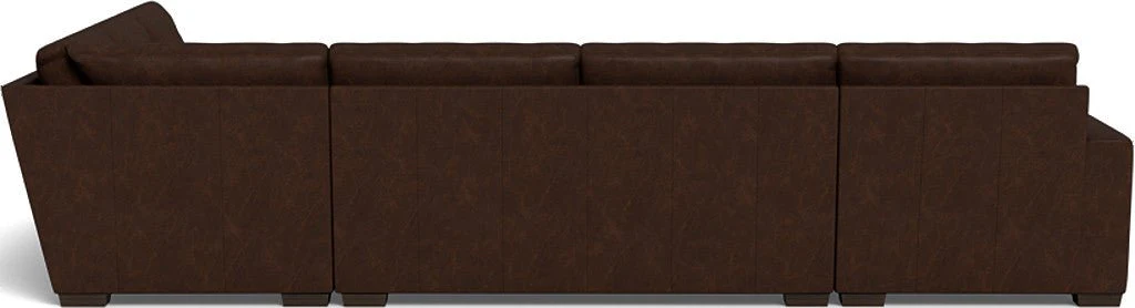 Mas Mesa 162" Deep Leather Corner Sectionals w. Left Chaise - Image 5
