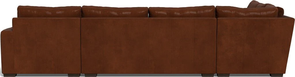 Mas Mesa 162" Deep Leather Corner Sectionals w. Right Chaise - Image 10