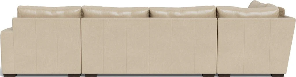 Mas Mesa 162" Deep Leather Corner Sectionals w. Right Chaise - Image 16