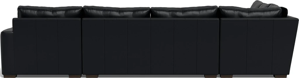 Mas Mesa 162" Deep Leather Corner Sectionals w. Right Chaise - Image 22