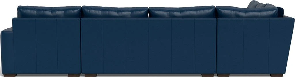Mas Mesa 162" Deep Leather Corner Sectionals w. Right Chaise - Image 31