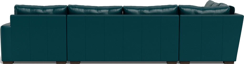 Mas Mesa 162" Deep Leather Corner Sectionals w. Right Chaise - Image 40