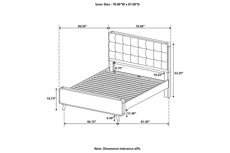 Rebel King Bed - Image 4