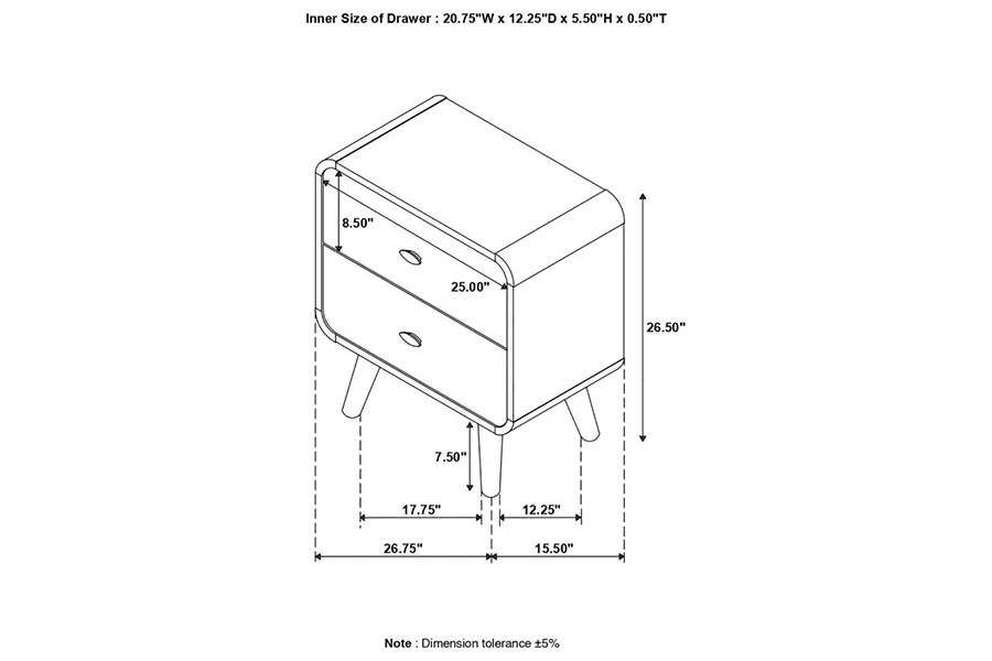 Rebel Nightstand - Image 4