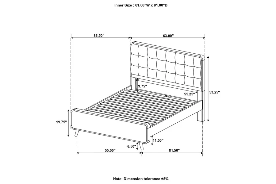 Rebel Queen Bed - Image 4
