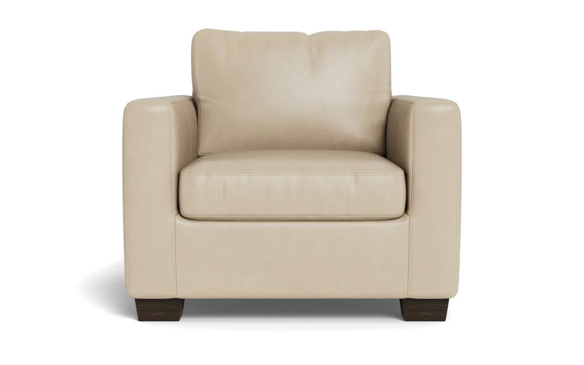 Track 36" Leather Arm Chair - Image 14
