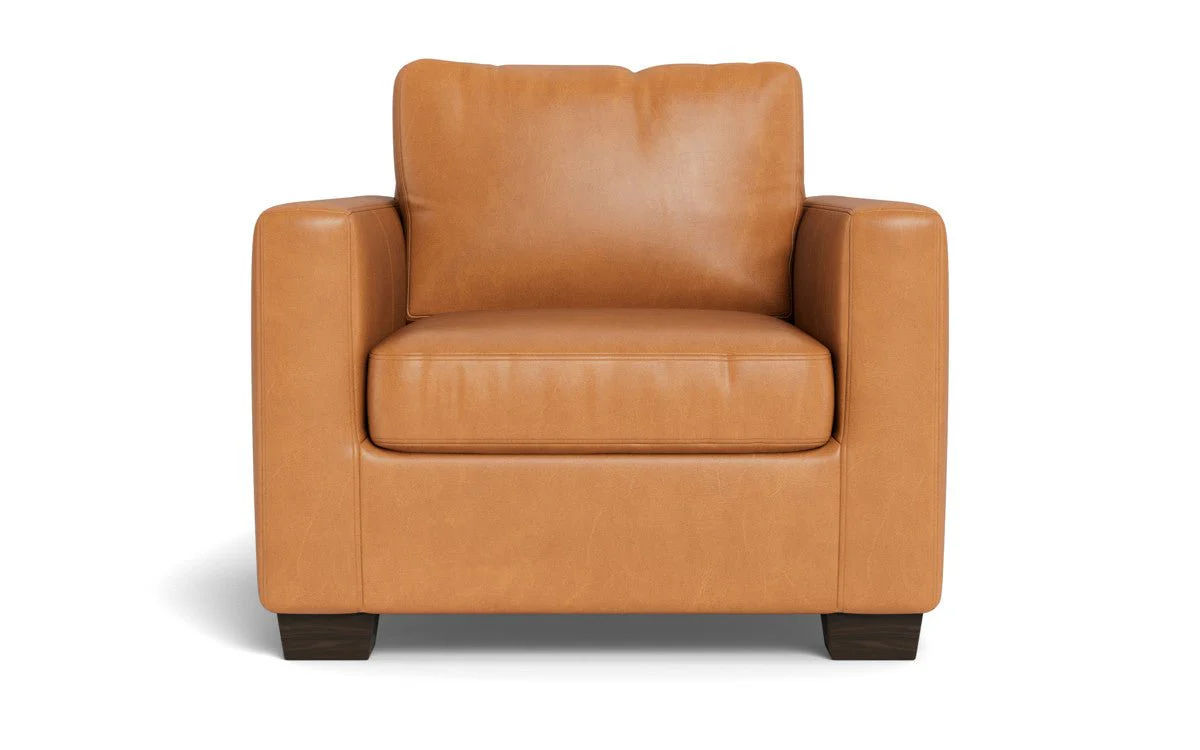 Track 36" Leather Arm Chair - Image 17