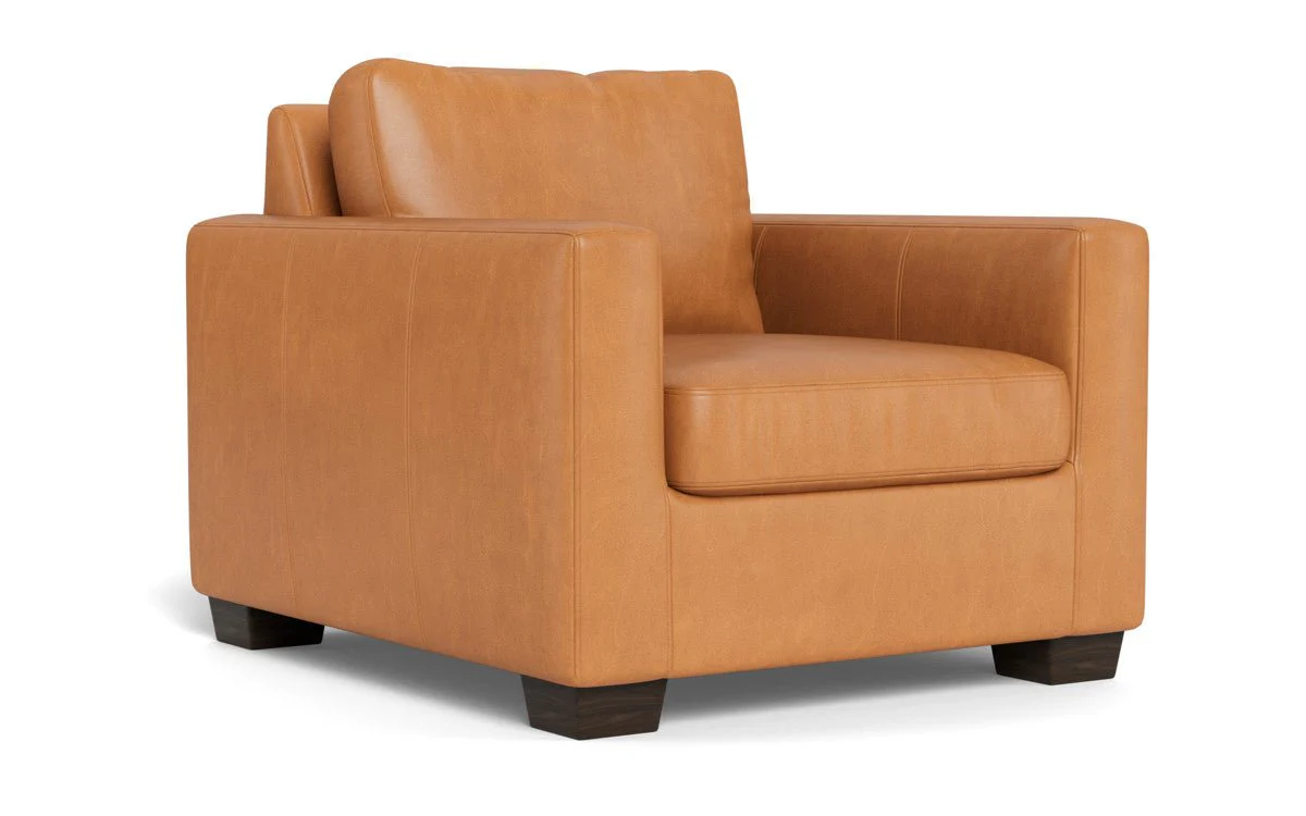 Track 36" Leather Arm Chair - Image 18