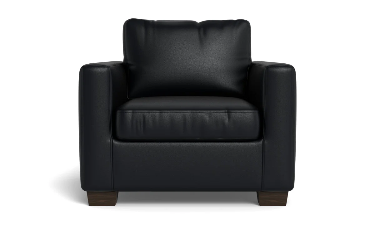 Track 36" Leather Arm Chair - Image 20