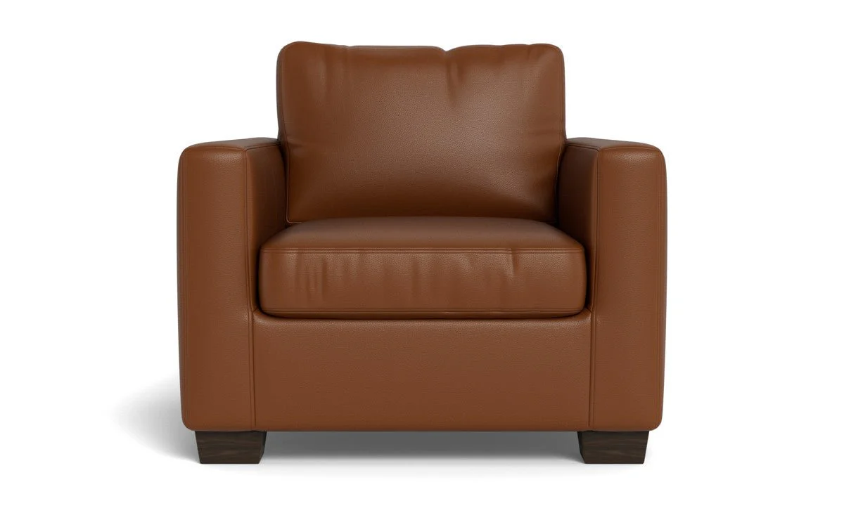 Track 36" Leather Arm Chair - Image 26
