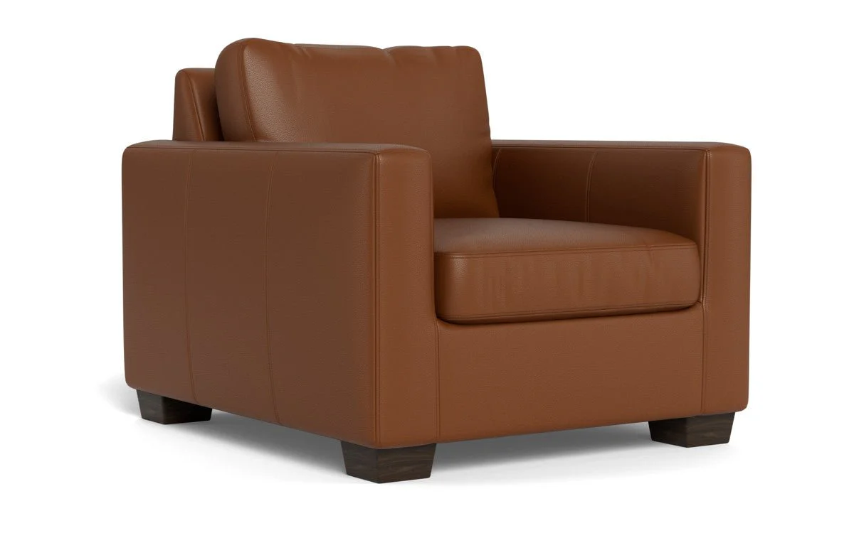 Track 36" Leather Arm Chair - Image 27